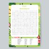 Fruit Word Search