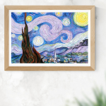 The Starry Night (1889) by Vincent van Gogh