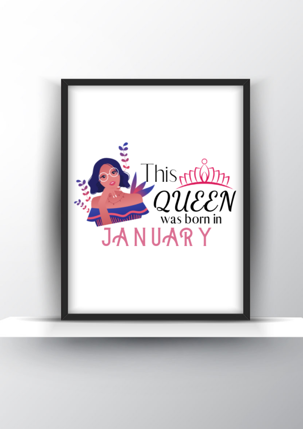 This Queen was born in January