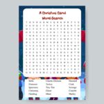 A Christmas Carol Word Search Printable