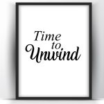 Time to Unwind printable