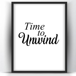 Time to Unwind printable