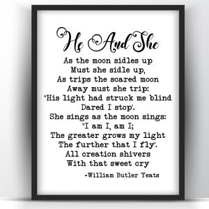 He And She by William Butler Yeats
