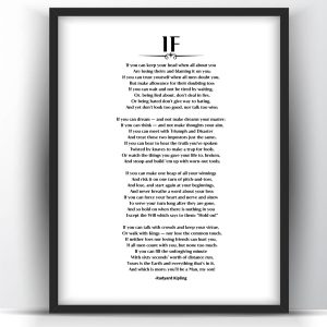 If by Rudyard Kipling