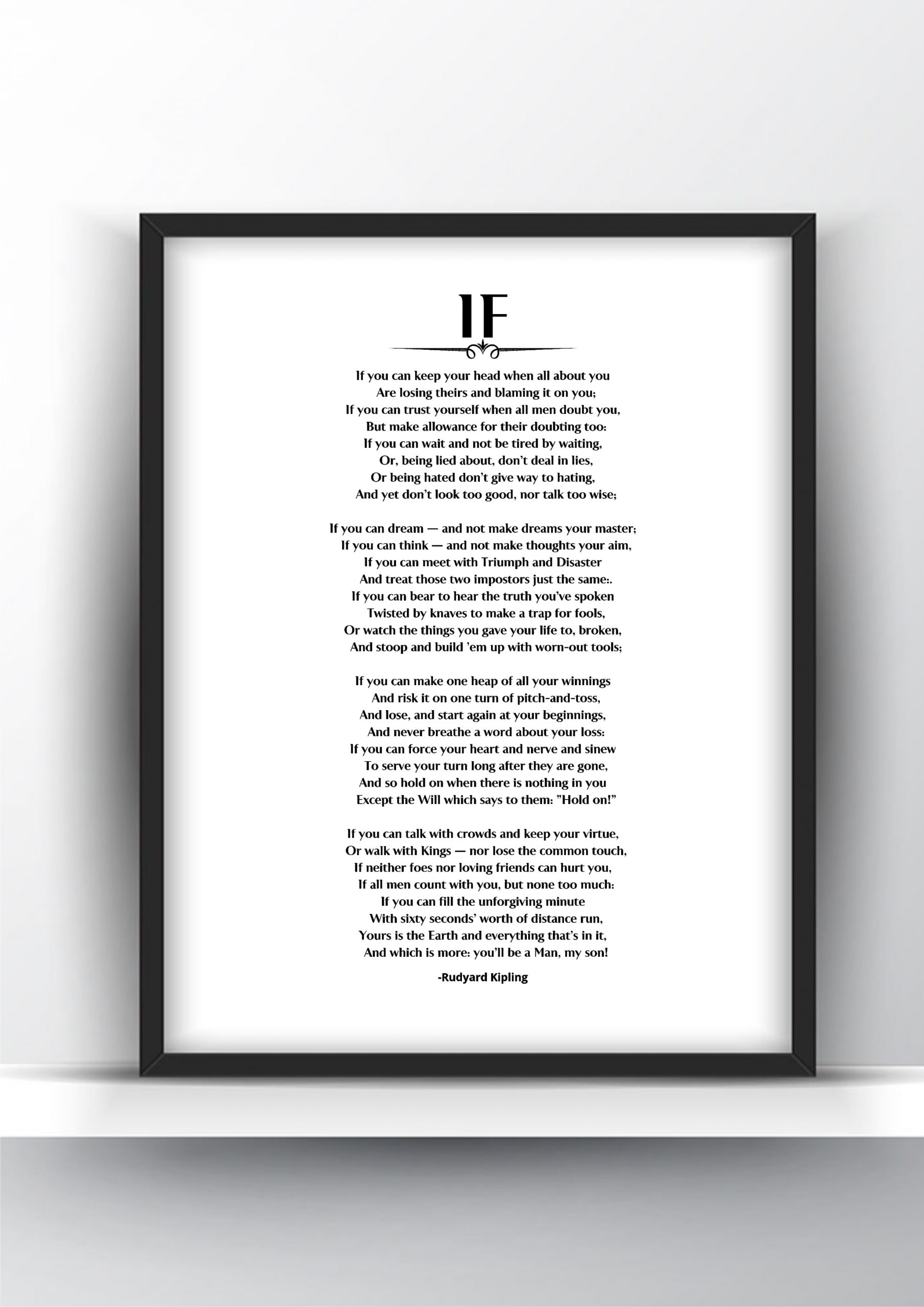 If Poem Printable Printable Word Searches