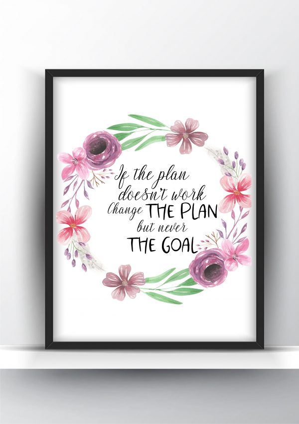 If the Plan- Floral