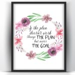 If the Plan- Floral