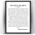 The Man In The Arena by Theodore Roosevelt