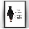 Graduation Gift The World is your oyster Black Woman 1