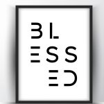 Blessed Printable Wall Art