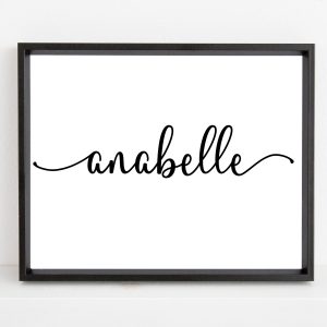 Custom first name printable