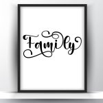 Family Printable Wall Art