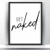 Get naked printable wall art