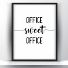 Office sweet office printable wall art