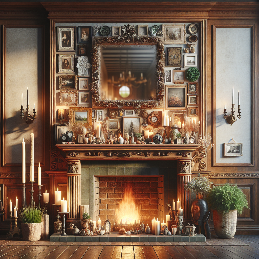 10 Ingenious Ways To Style Your Fireplace Mantel