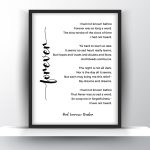 Forever Poem by Paul Laurence Dunbar Printable Wall Art