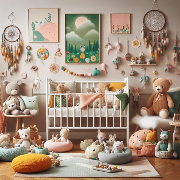 Creative Ways to Decorate Nursery Walls - Shark Printables