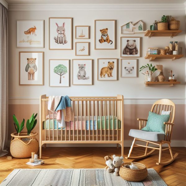 Creative Ways to Decorate Nursery Walls - Shark Printables