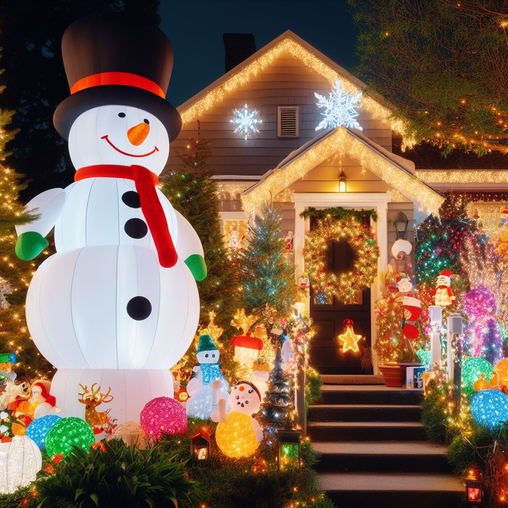 Outdoor home Decorations - christmas