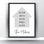 Personalized New Home Housewarming Printable Wall Art