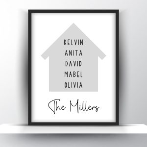 Personalized New Home Housewarming Printable Wall Art