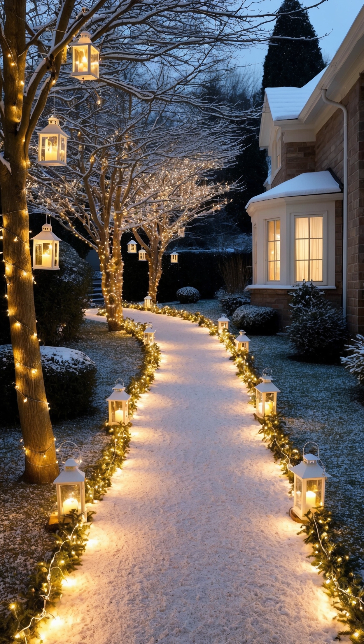 Places To Use Christmas Lights in Your Home