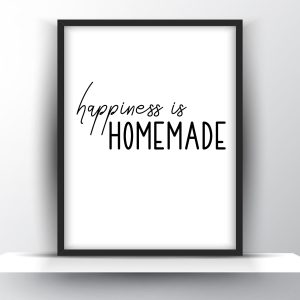 Happiness is Homemade Printable Wall Art – Entry Room Wall Art