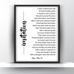 Imitation Poem by Edgar Allan Poe