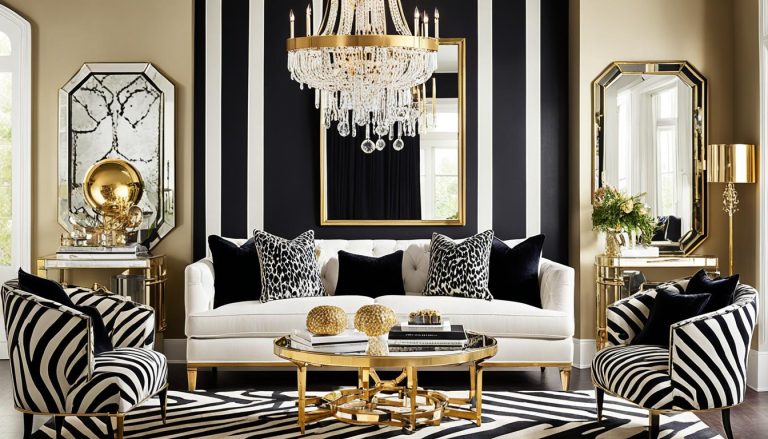 Hollywood Regency Decor Ideas for Glamorous Interiors - Shark Printables