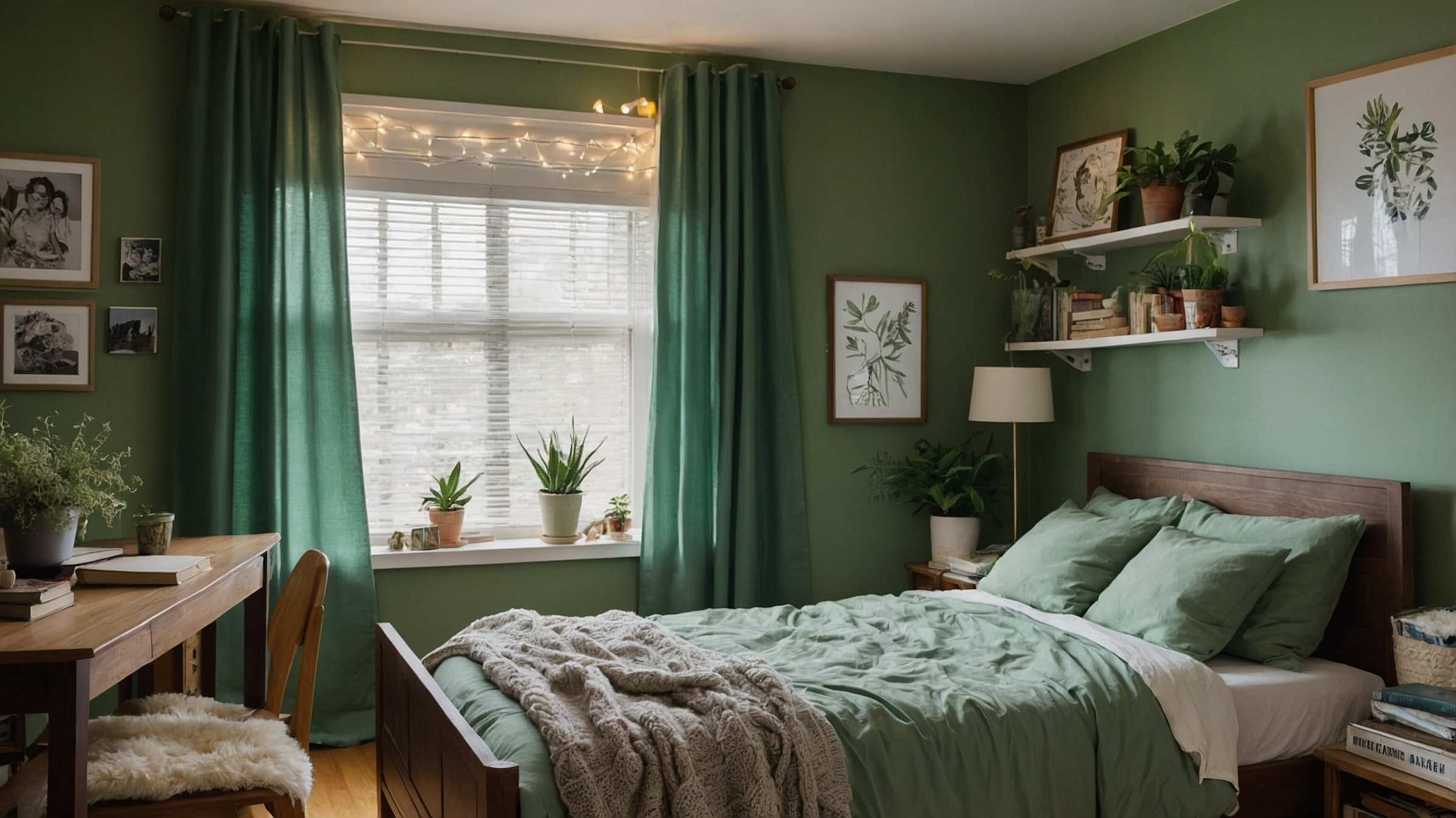 Read more about the article Cozy Sage Green Dorm Room Ideas for College Living