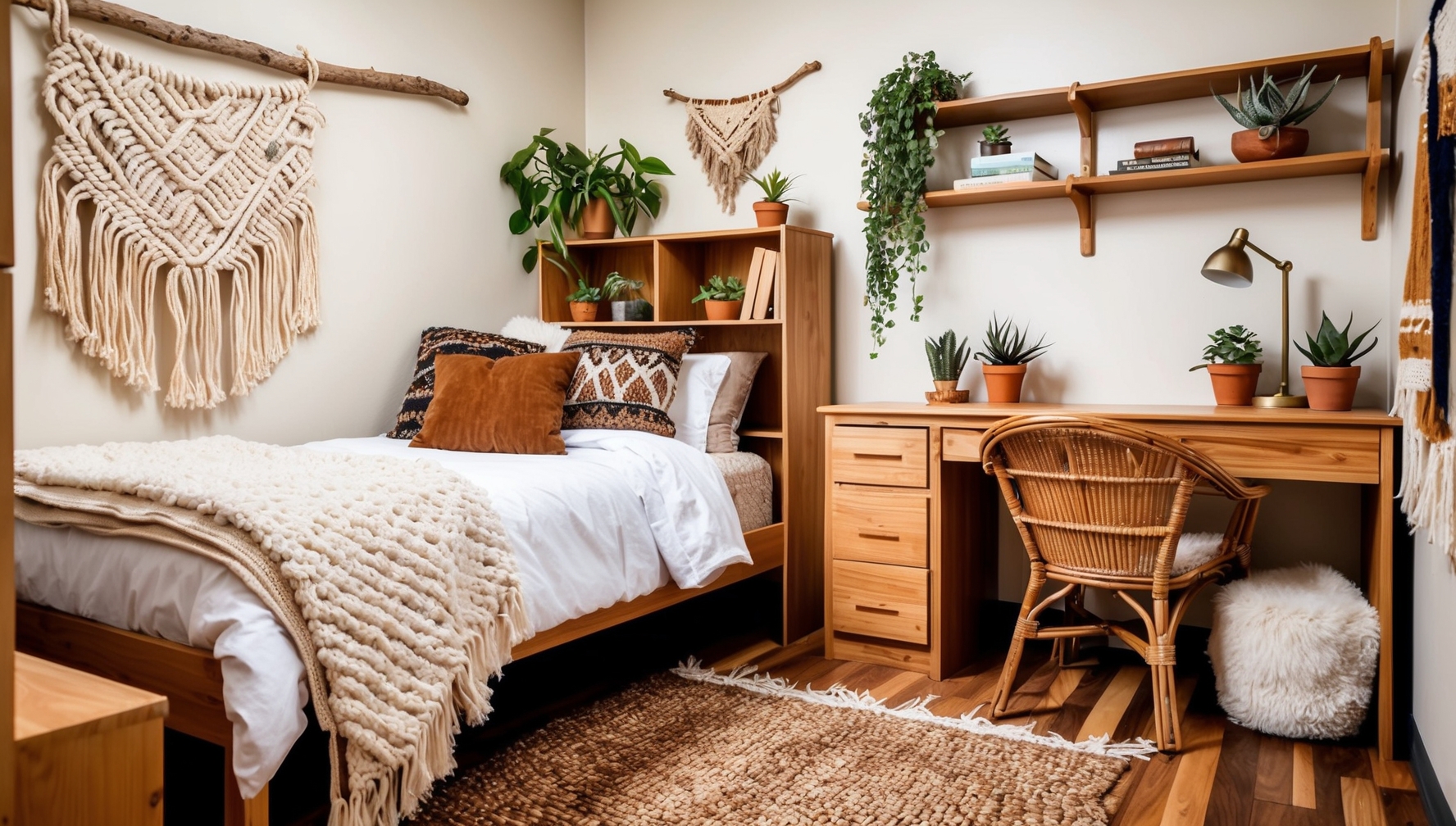 You are currently viewing Earthy Dorm Room Ideas for College Students