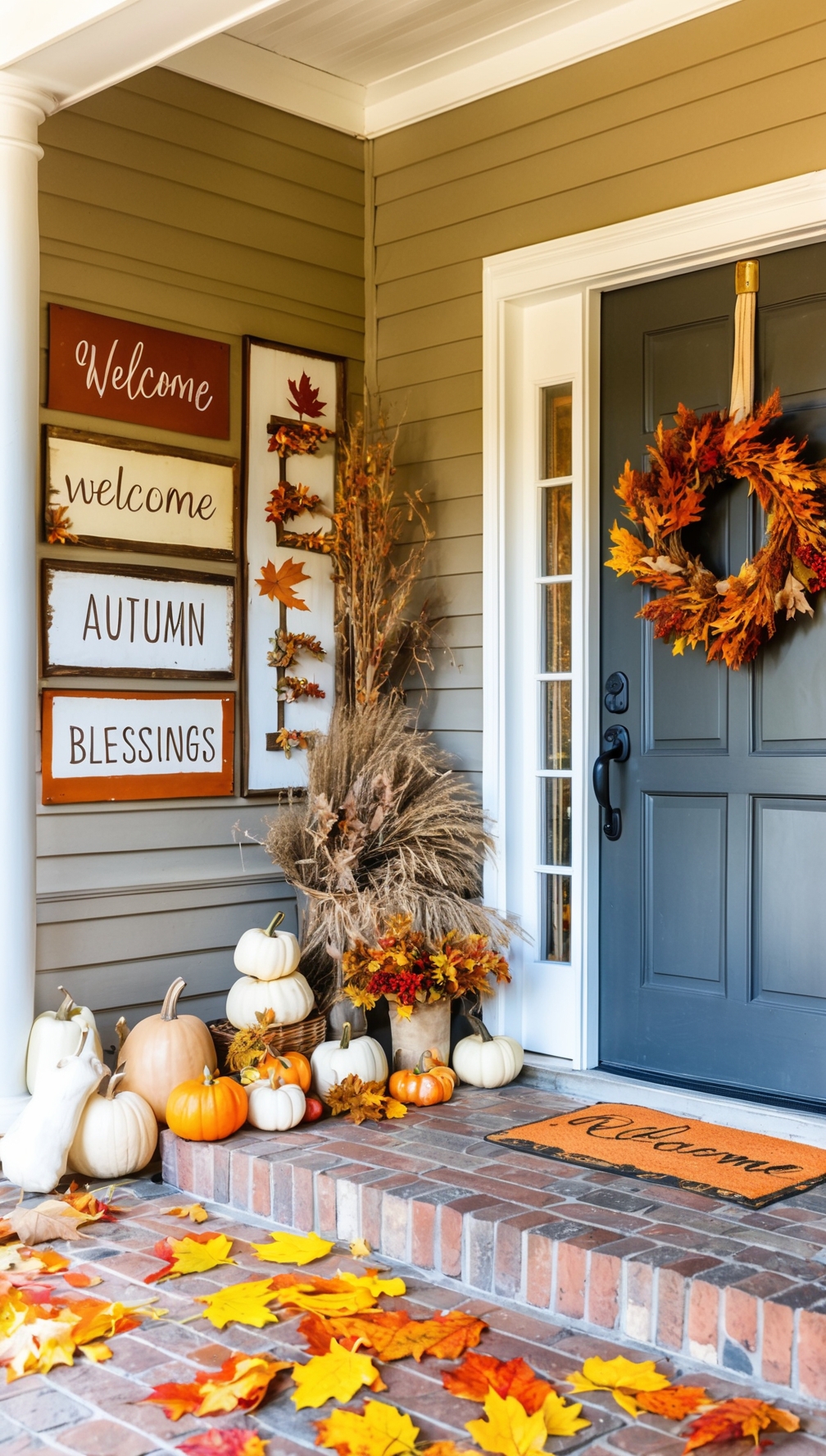 Fall Porch Decor and Outdoor Decorating Ideas