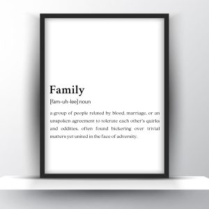 Family Funny Definition – Family Gift