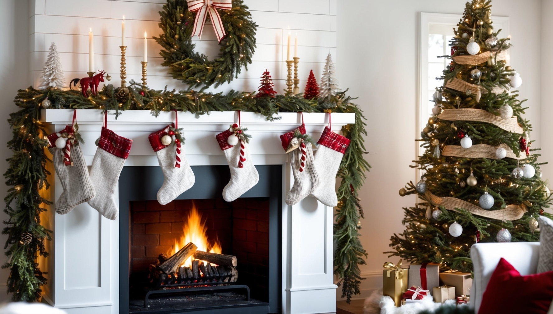 Christmas Mantel Decor Ideas