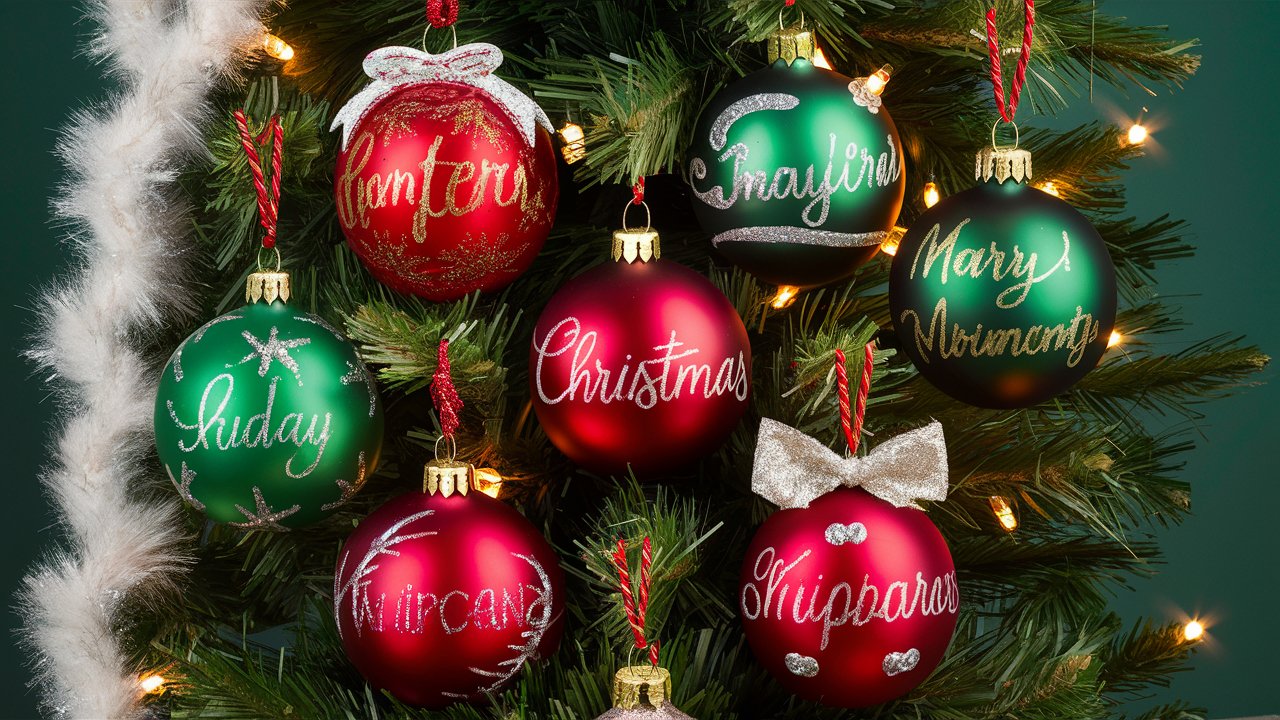 Christmas Ornaments for Your Holiday Tree