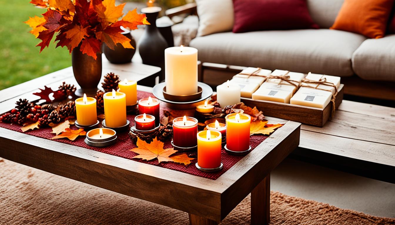 Simple Cozy Fall Candle Decorating Ideas