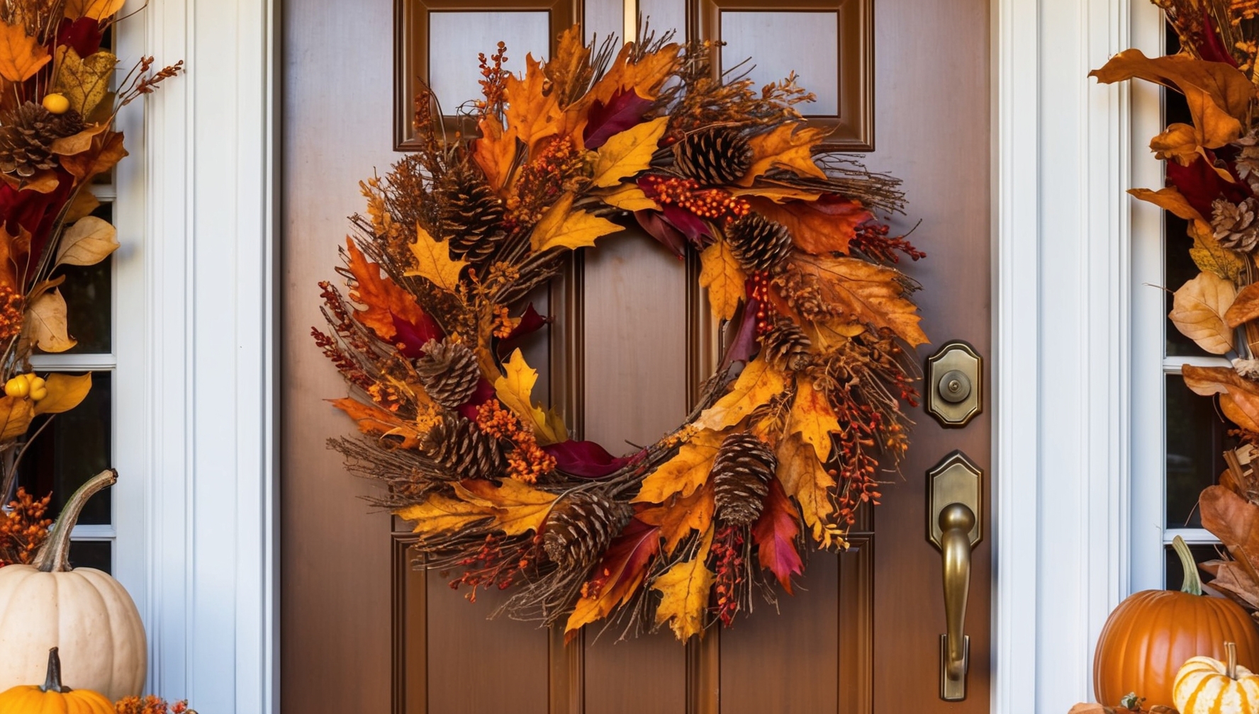 You are currently viewing Stunning Fall Wreaths for Front Door