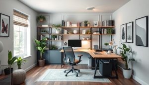 Read more about the article How to Decorate a Home Office for Maximum Productivity