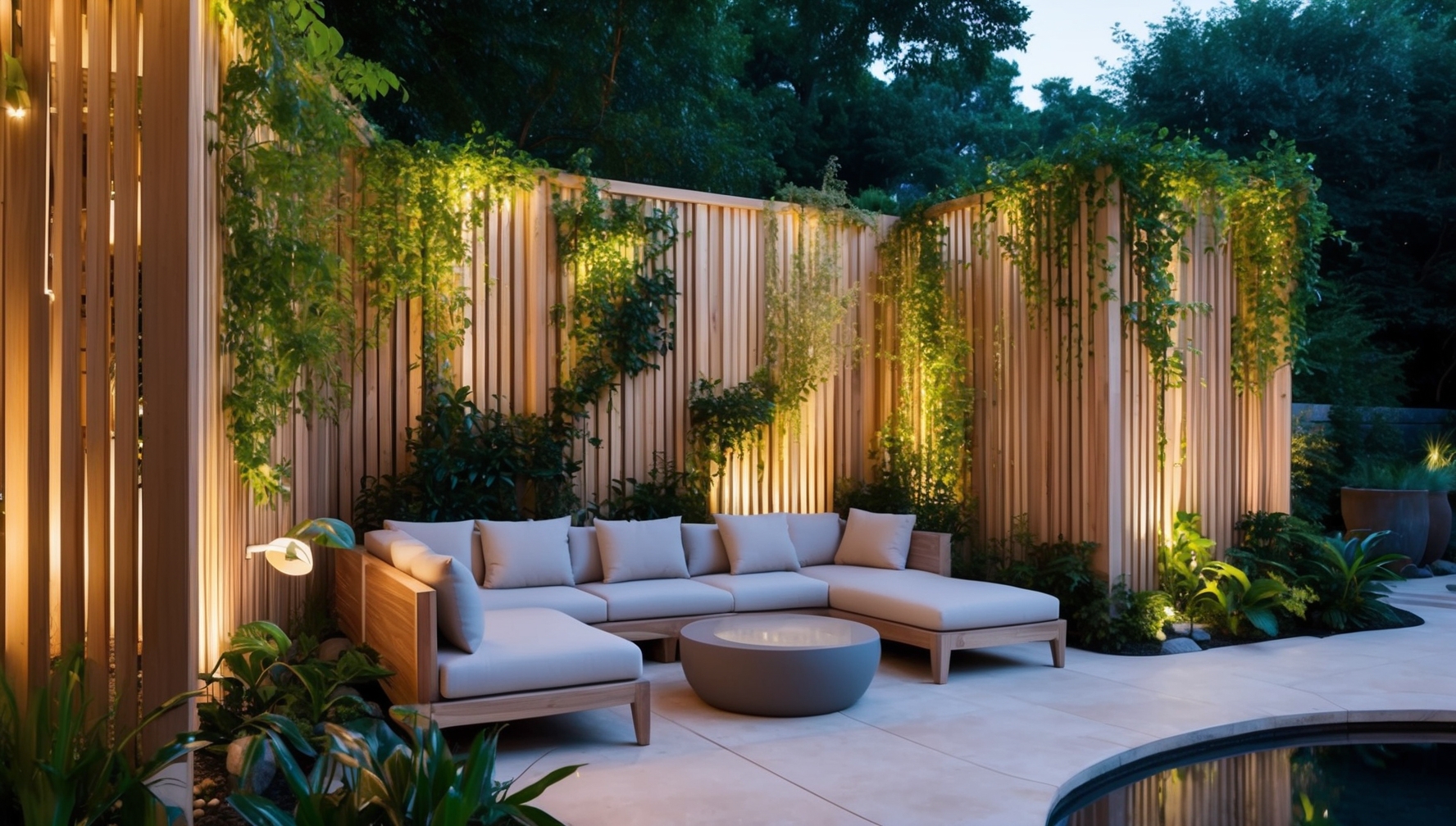 Modern Outdoor Living Space Ideas