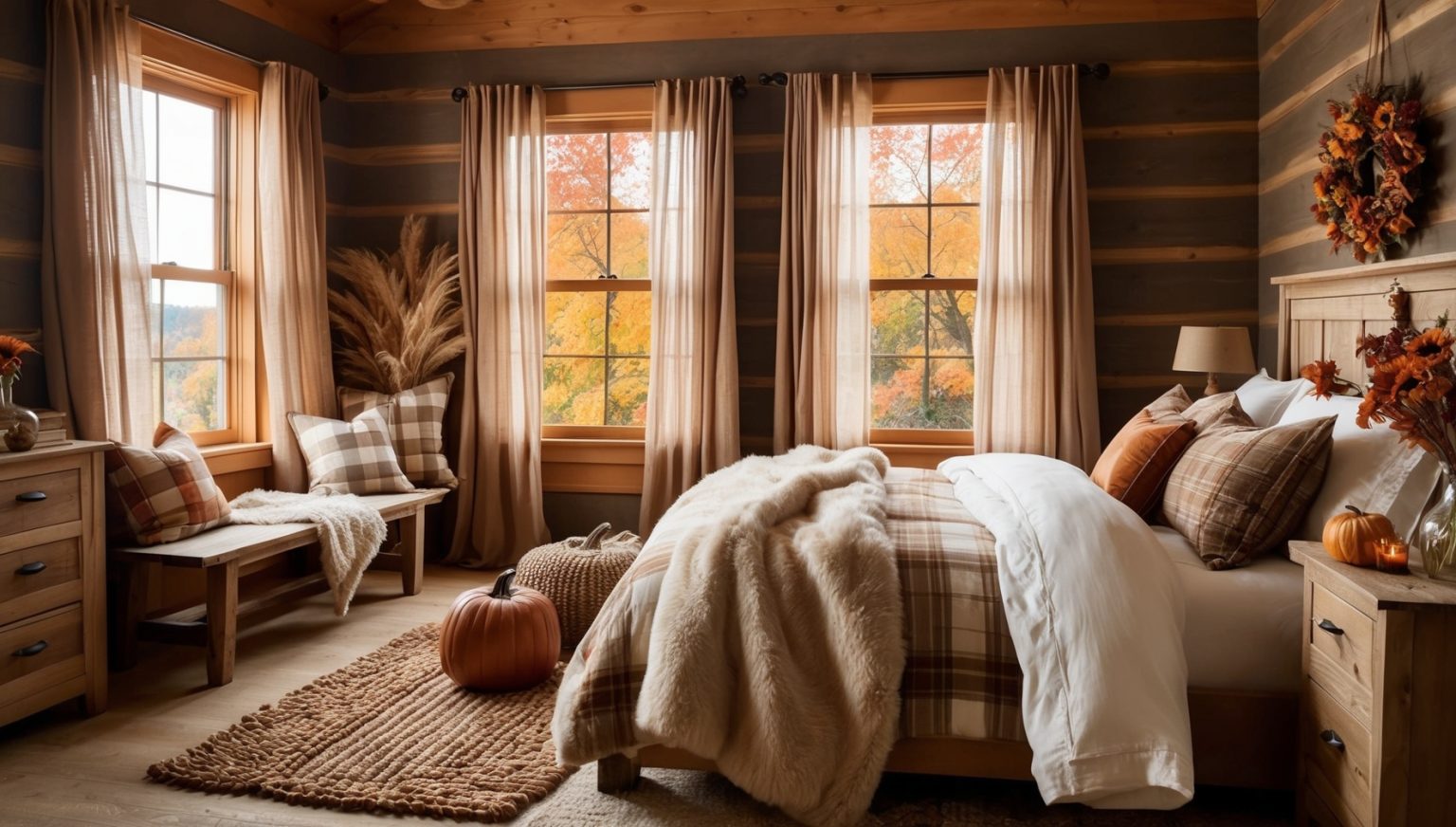 Cozy Fall Bedroom Ideas for Autumn Comfort - Shark Printables
