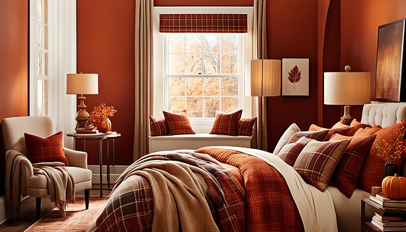 Warm and Cozy Fall Bedroom Ideas