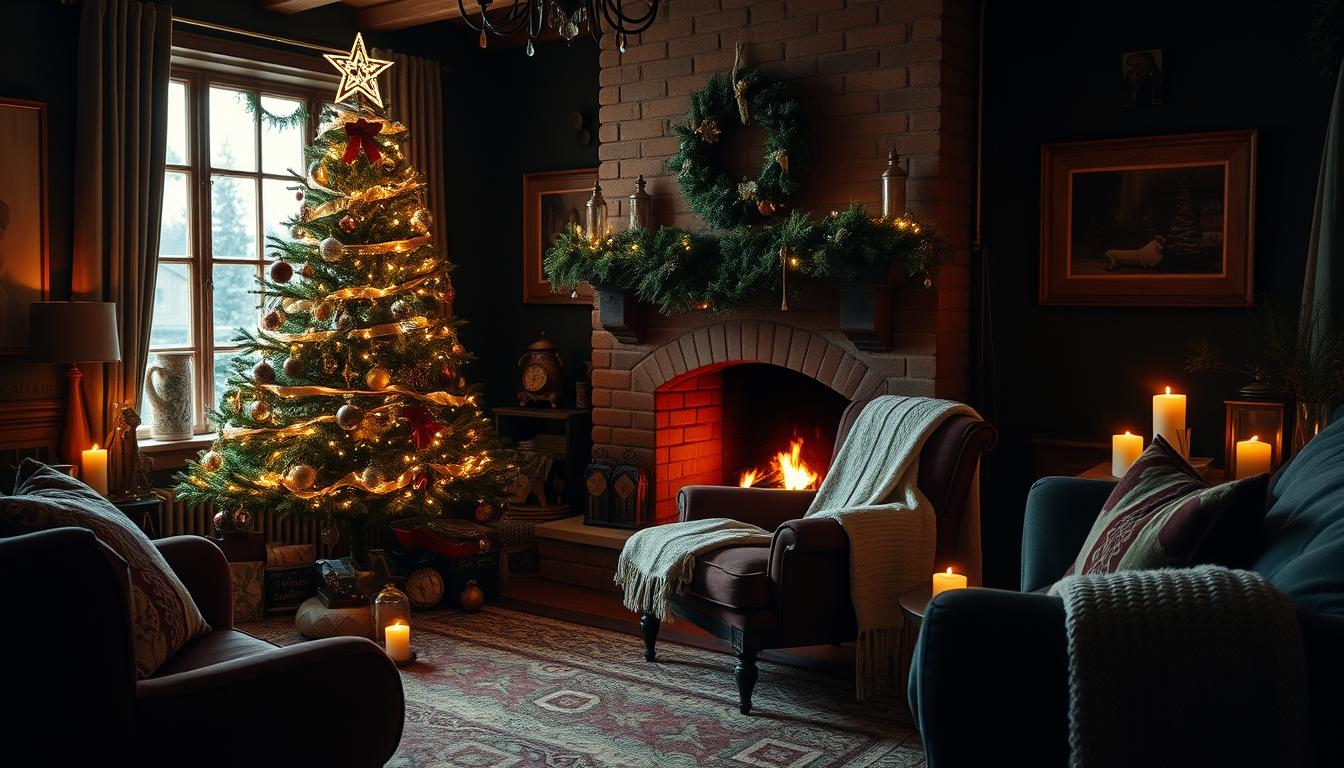 Cozy Christmas Living Room Decor Ideas for a Moody Holiday