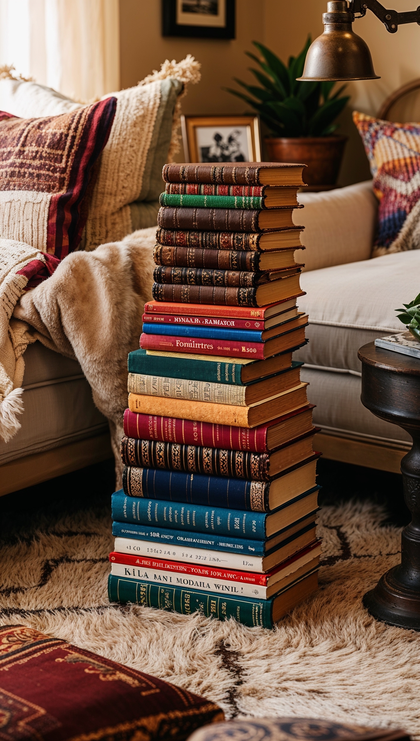 Decorative Book Stacks